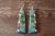 Santo Domingo Multi-Stone Inlay Dangle Earrings by Torevia Crespin