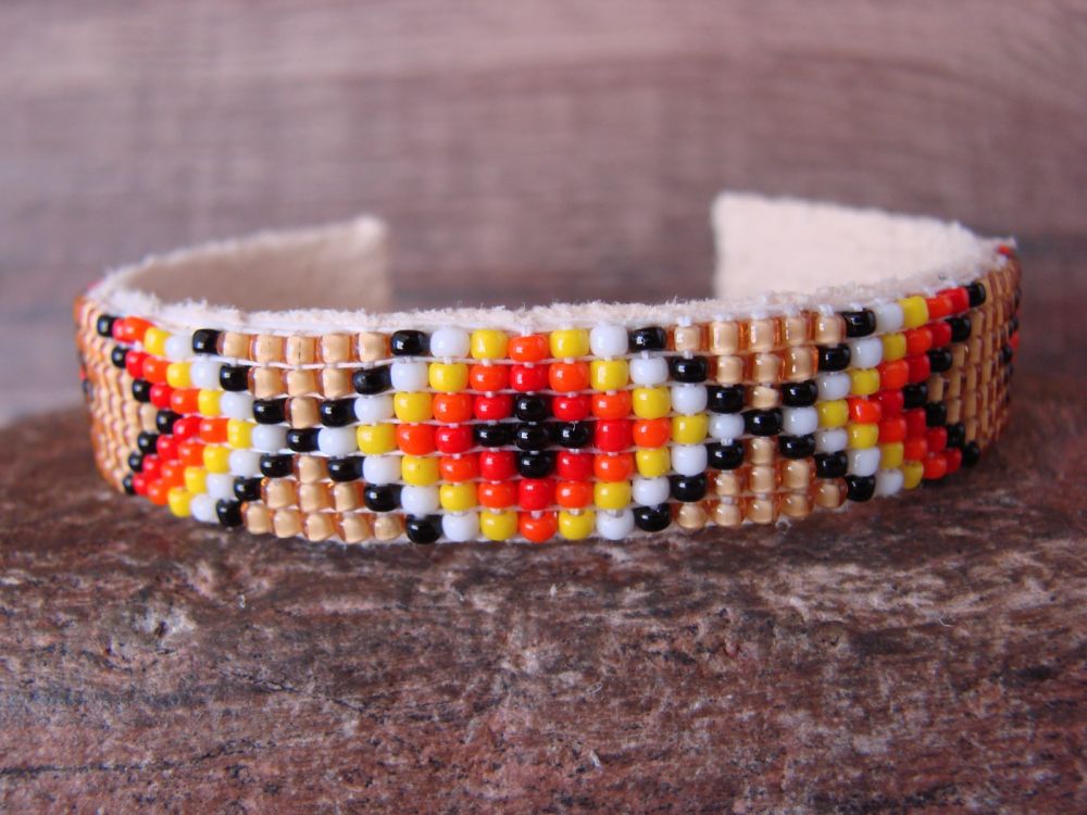 navajo beaded cuff