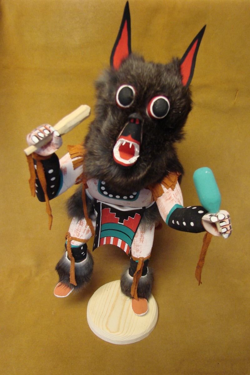 Kachina shops Doll Native American Signed